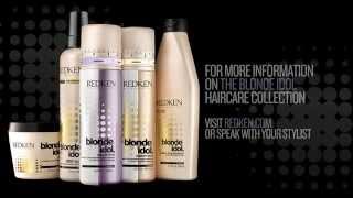 How To Use Redkens Blonde Idol Custom Tone Conditioner for Blonde Hair [upl. by Now]