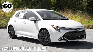 2024 Toyota Corolla Hatchback Review  One MAJOR Change [upl. by Annavahs]