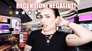 REAGISCO ALLE RECENSIONI NEGATIVE DEI PRODOTTI CHE AMO ❤️‍🩹🔥 [upl. by Ecertak]