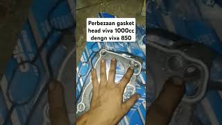 Perbezaan gasket head viva 1000cc dengn viva850cc automobile subscribe viralvideo [upl. by Favian]