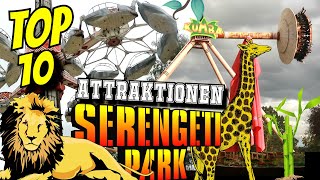 Top 10 Attraktionen  Serengeti Park [upl. by Flita]