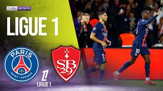 PSG vs Stade Brest  LIGUE 1 HIGHLIGHTS  091424  beIN SPORTS USA [upl. by Narad]