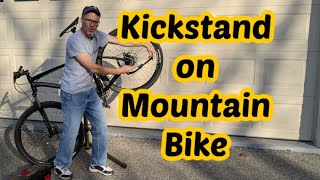 How to install a kickstand on a mountain bike [upl. by Sunderland]