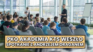 ANDRZEJ DRAGAN I PYTANIA OD DZIECI FIZYKA KWANTOWA CZARNE DZIURY KSIĘŻYC PKO Akademia KTS Weszło [upl. by Anaele413]