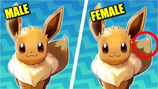 All Pokémon Gender Differences Generation 1 to 7  Lets Go [upl. by Romain175]