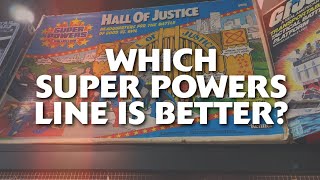 Kenner Super Powers Vs McFarlane Super Powers Which Is Better [upl. by Aynodal]