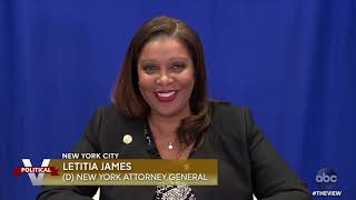 NY AG Letitia James Says quotTrump cannot avoid justice in the great state of New Yorkquot  The View [upl. by Llerrod]