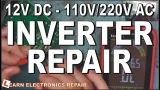 Dead 200W Power Inverter Repair 12V DC  110V220V AC [upl. by Drofhsa623]