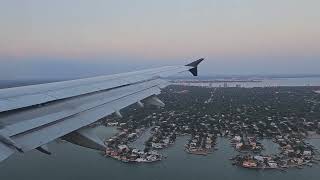 American Airlines Airbus A321 Landing  Tampa International Airport [upl. by Annaet]