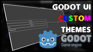 Godot Custom UI Themes Tutorial [upl. by Sedda]