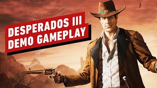 Desperados 3 Demo Gameplay [upl. by Kroo865]