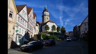 Der Murr entlang Von Marbach am Neckar nach Backnang [upl. by Illoh]