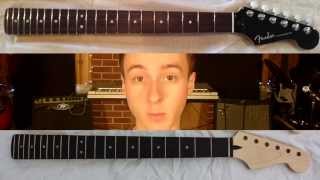 Overview Mighty Mite Strat Neck MM2900CR [upl. by Eelyah]