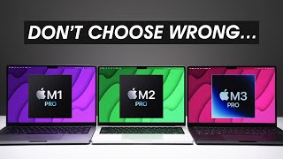 M1 Pro vs M2 Pro vs M3 Pro MacBook  ULTIMATE Comparison [upl. by Cherian]