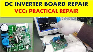 186 Practical repair VCC3 Compressor dc inverter control board for fridge refrigerator [upl. by Donavon]