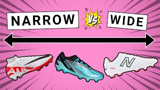 Width Matters Choosing the Right Football Boots for Your Feet [upl. by Nisaj]