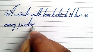 How to write neat and beautiful writing  Very clean handwriting [upl. by Vasta398]