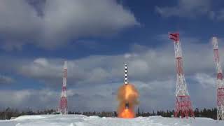 Russia tests Satan 2 missile [upl. by Anec342]