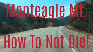 Monteagle Tennessee 6 Mountain Grade  Trucker Life [upl. by Nerral]