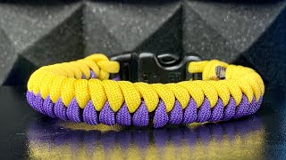 How To Tie The Snake Knot Viceroy Paracord Bracelet [upl. by Theran]