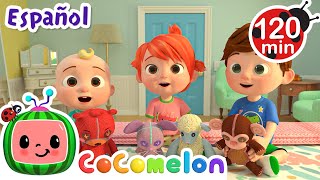 5 animalitos saltando en la cama 🧸 Caricaturas infantiles  Moonbug en Español  Cocomelon [upl. by Stannfield]