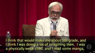 Hayao Miyazaki Childhood Interests [upl. by Wolfgram]