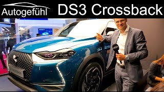 DS3 Crossback REVIEW electric ETense vs PetrolDiesel  Autogefühl [upl. by Dardani]