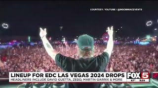 Lineup for EDC Las Vegas 2024 drops [upl. by Kapeed]