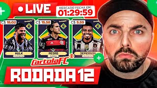 🔴 LIVE CARTOLA FC RODADA 12  ATAQUE MITADOR SEM SÃO PAULO [upl. by Ynned]