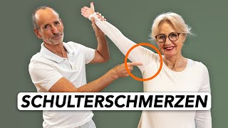 Die einfachsten Übungen gegen Schulterschmerzen [upl. by Sanson502]