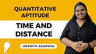 Aptitude Preparation for Campus Placements 3  Time And Distance  Quantitative Aptitude [upl. by Anoik40]