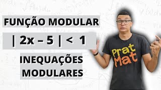 INEQUAÇÃO MODULAR COMO RESOLVER FUNÇÃO MODULAR 4 DE 6 [upl. by Diarmit]