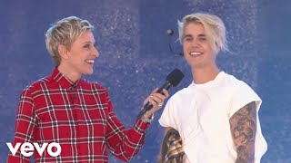 Justin Bieber  What Do You Mean Live From The Ellen Show [upl. by Stuckey836]