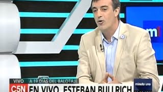 Esteban Bullrich entrevistado por Gustavo Sylvestre en C5N [upl. by Gaby]