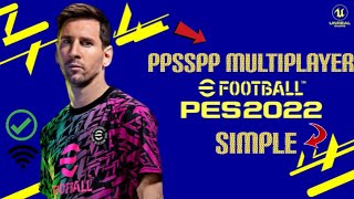 How to play multiplayer on pes 202223 ppsspp tutorial [upl. by Harve47]