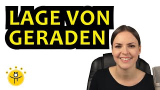 LAGE VON GERADEN im Raum – Lagebeziehung analytische Geometrie Vektoren [upl. by Hamlin]