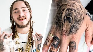 Post Malone Breaks Down His Tattoos  GQ [upl. by Madeline]