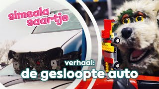 DE GESLOOPTE AUTO 🚙🗒️🔑  SIMSALA SAARTJE 🐽  Educatieve kleutertelevisie  Autos en cijfers [upl. by Eiramave]