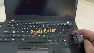 How to fixed Lenovo ThinkPad windows boot problem T460s T470s T480s T490s etc [upl. by Rye]