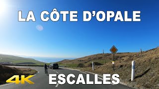 🇫🇷 De ESCALLES à WISSANT D940  Côte d’Opale  PasdeCalais  4K [upl. by Oninrutas]