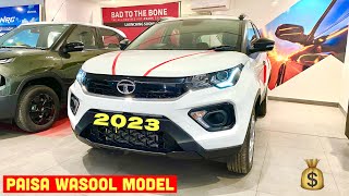 Base Model मैं भी Sunroof 😳  Tata Nexon XMAS 2023  Review 2023  Santosh Kushwaha [upl. by Alitta]