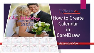 How to Create Calendar in CorelDraw [upl. by Assyli]