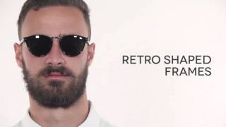 Persol PO3108S TYPEWRITER EDITION Polarized Glasses Review  SmartBuyGlasses [upl. by Wiggins]