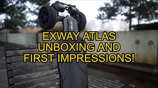 Exway Atlas 4WD Unboxing and First Impressions detailed  THIS IS IT [upl. by Ahsekam]