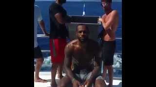 LeBron James  ALS Ice Bucket Challenge‬ [upl. by Stafford587]