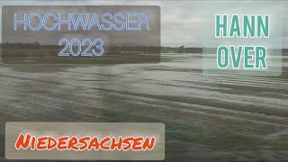 🚞 Isernhagen Gemeinde — Langenhagen Mitte • Region HANNOVER HBGW • Niedersachsen Hochwasser 2023 [upl. by Yona326]