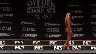 Sweden GP 2019 Bikini Fitness over 169cm Final [upl. by Amary]