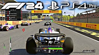 F1 24  PS4 Pro Gameplay [upl. by Euqinobe]