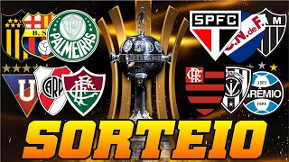 LIBERTADORES 2024  SORTEIO DOS GRUPOS [upl. by Toiboid]