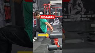 Stop Doing Bench Dips Like This Fix Your Form [upl. by Gnahc]